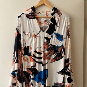 Tbags Los Angeles Mini Dress 3/4 Sleeve Small